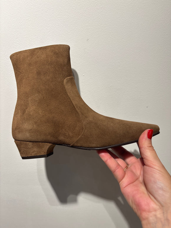 Bottines 407 Suède brun