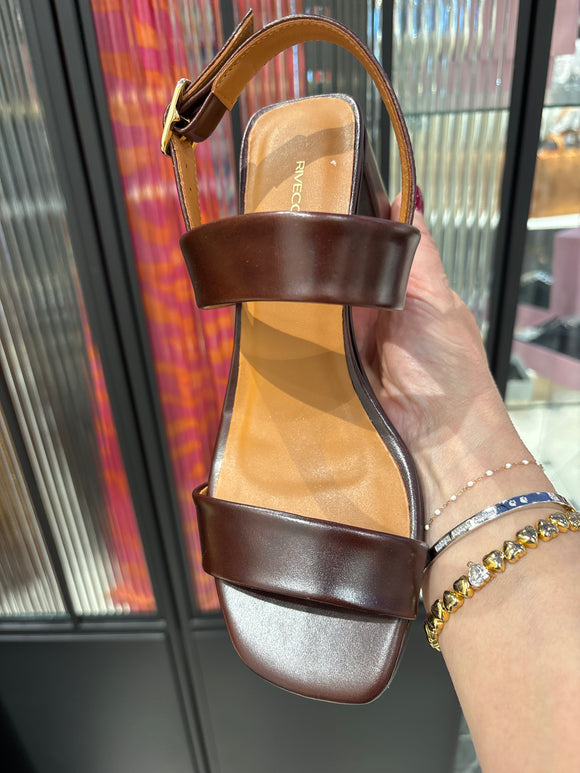 Sandales 624 marron chocolat