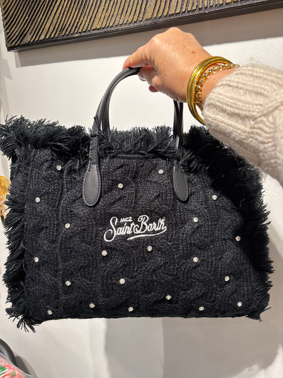 Colette wool noir strass