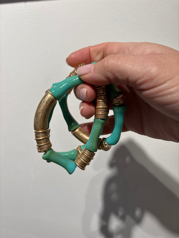 LS2603070 lot 3 bracelets vert