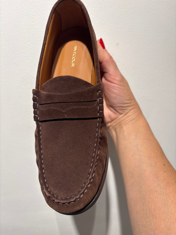 Derbies 182 Suède marron