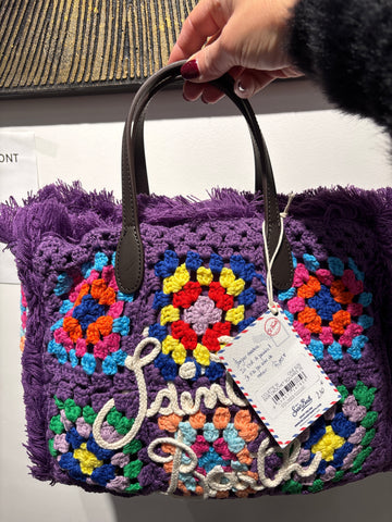 Colette crochet violet