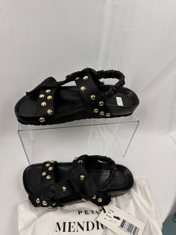 SANDALES LAURA BLACK T38