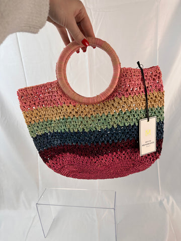 SAC BENJANA RAINBOW 100% RAFIA