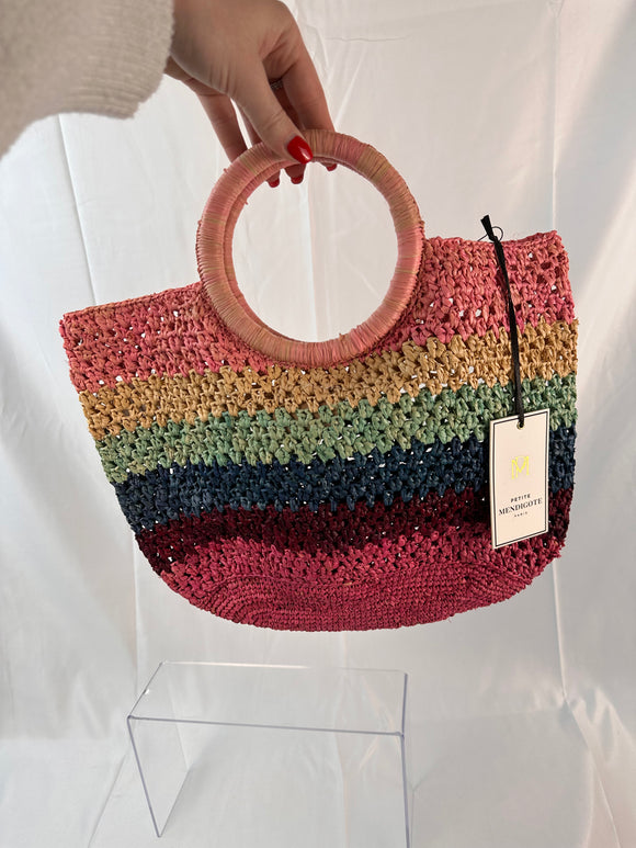 SAC BENJANA RAINBOW 100% RAFIA