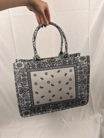 SAC PORTE EPAULE IMPRESSION STYLE BANDANA (SC8072)