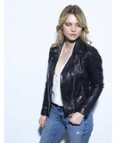 PERFECTO CUIR FEMME OLYMPE LAMB VITA NOIR-2