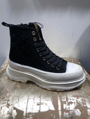 Sneaker noir Lola avec strass-1