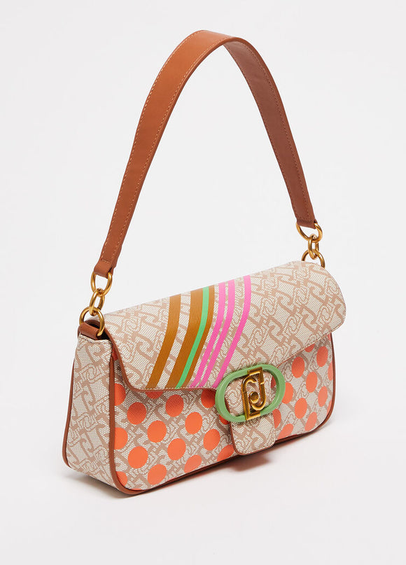 Sac porté épaule écoconçu à imprimé