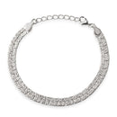 BRACELET CHAINE PLATE DOREE A L'OR FIN LOVELY DAY-2
