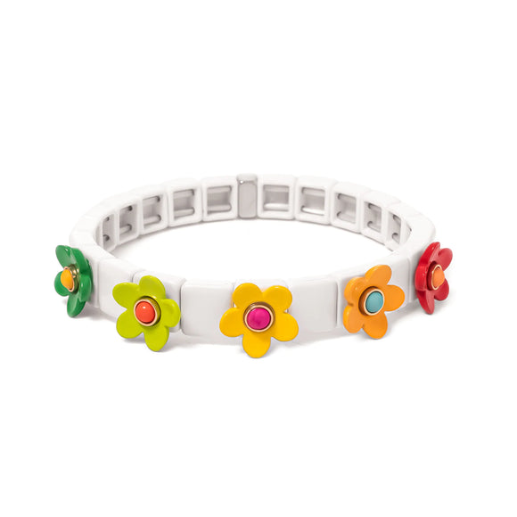 FLORA 4 BLANC/MULTI