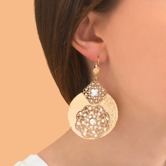 BOUCLES D'OREILLES ANGELIQUE (GEL06DO/N)