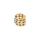 BAGUE TRIPLE SABAH ONYX (LOD023011-N)-1