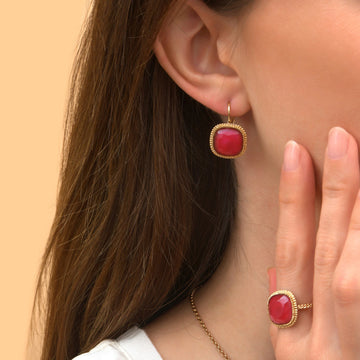 BOUCLES D'OREILLES LOUISE (LOU01DO-1/B)