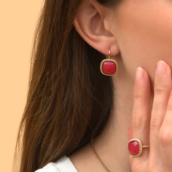 BOUCLES D'OREILLES LOUISE (LOU01DO-1/B)