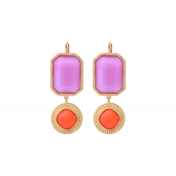 BOUCLES D'OREILLES LOUISE (LOU08DO/R)