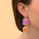 BOUCLES D'OREILLES LOUISE (LOU08DO/R)-1