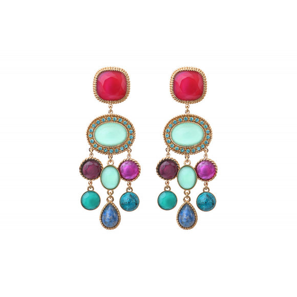 BOUCLES D'OREILLES LOUISE (LOU09TP/B)