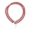 BRACELET-COLLIER 2 en 1 (2 TOURS ADO ET F ROSE ANGEL)-5