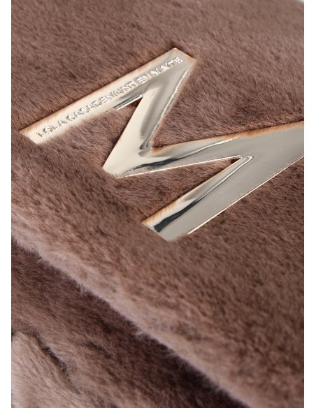 Besace fourrure marron Lola Casademunt