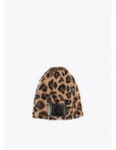 Bonnet en laine imprimé leopard Lola Casademunt-4