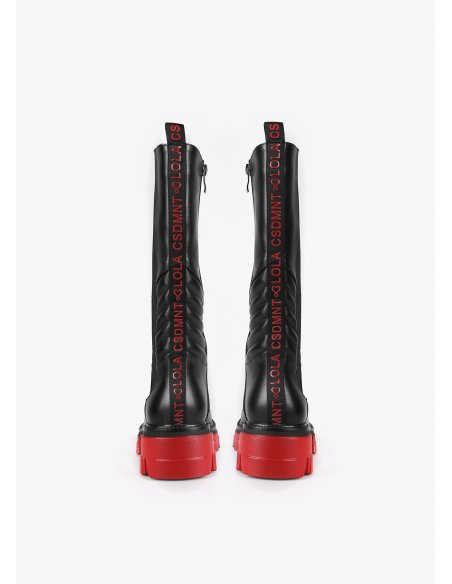 Bottes à semelle rouge Lola Casademunt