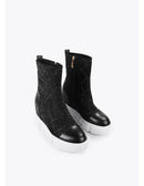 Bottines noires avec diamants Lola Casademunt-1