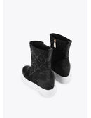 Bottines noires avec diamants Lola Casademunt-2