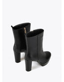 Bottines de plate-forme noire Lola Casademunt-3