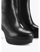 Bottines de plate-forme noire Lola Casademunt-5