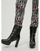 Bottines de plate-forme noire Lola Casademunt-1