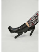 Bottines de plate-forme noire Lola Casademunt-6