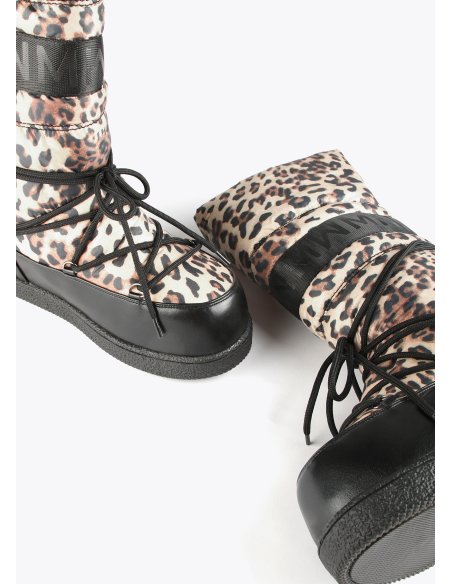 Bottes de neige imprimé animal Lola Casademunt