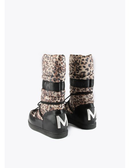 Bottes de neige imprimé animal Lola Casademunt