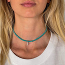 BRACELET-COLLIER 2 en 1 (2 TOURS ADO ET F TURQUOISE ANGEL)-4