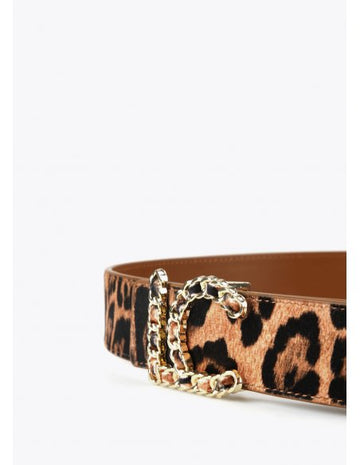 Ceinture réversible imprimé animal Lola Casademunt