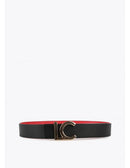 Ceinture réversible noire et rouge Lola Casademunt-7