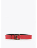 Ceinture réversible noire et rouge Lola Casademunt-2