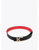 Ceinture réversible noire et rouge Lola Casademunt-6