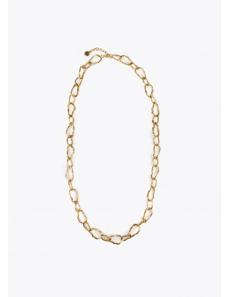 Collier à maillons dorés irréguliers Lola Casademunt