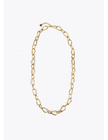 Collier à maillons dorés irréguliers Lola Casademunt