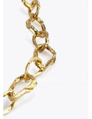 Collier à maillons dorés irréguliers Lola Casademunt-3