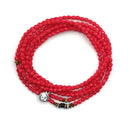 BRACELET-COLLIER (6 TOURS F ROUGE VIR)-5