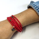BRACELET-COLLIER (6 TOURS F ROUGE VIR)-4