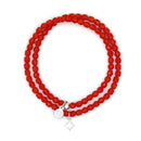 BRACELET-COLLIER 2 en 1 (2 TOURS ADO ET F ROUGE 22 POLAIRE)-5