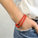 BRACELET-COLLIER 2 en 1 (2 TOURS ADO ET F ROUGE 22 POLAIRE)-3