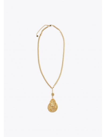 Collier doré avec pendentif Lola Casademunt