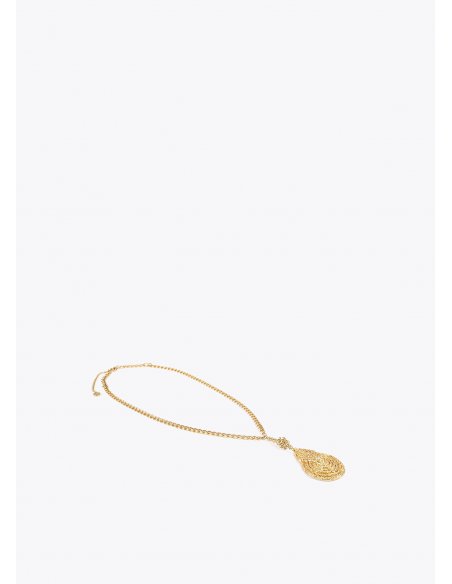 Collier doré avec pendentif Lola Casademunt