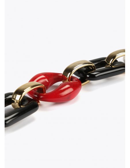 Collier long à maillons combinés Lola Casademunt