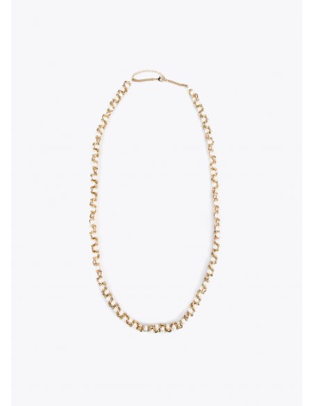 Collier long à maillons et perles Lola Casademunt